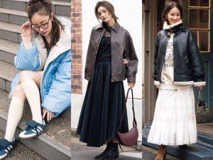 デイリーにも活躍！冬春アウター 女子会デートにも最適