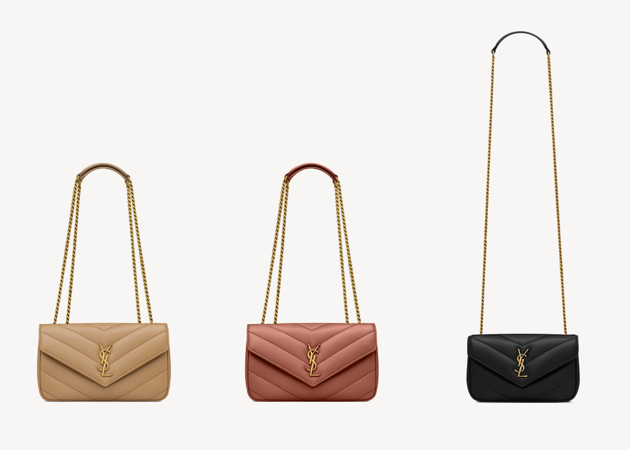 レア☆レア未使用 大人気のお品☆日本未入荷サンローランLOULOUチェーンバッグ SAINT LAURENT 【並行輸入品】サンローラン ショルダーバッグ LOULOU