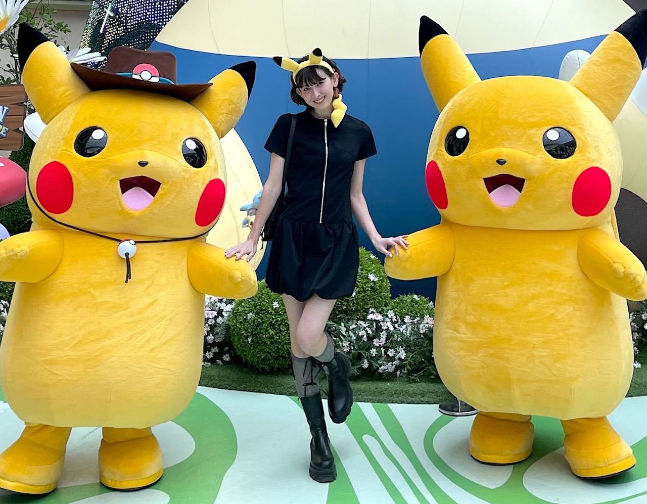 韓国限定】ポケモンタウンwithロッテ ビーチタオル