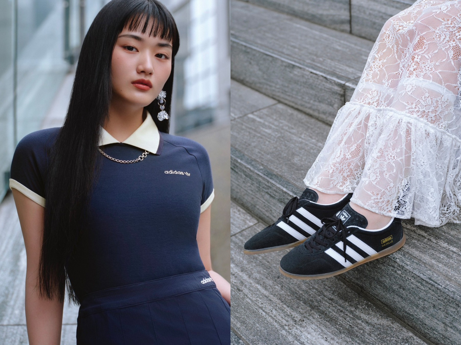 櫻坂46・山﨑 天が登場♡「アディダス オリジナルス」の薄底スニーカー