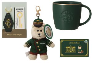 別売り可能 3点セット スタバ ホテル ベアリスタ マグカップ キーチェーン スタバ新作】HOTEL STARBUCKSグッズは争奪戦必至! - CanCam.jp