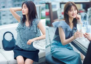 デート×フェミニンシースルー】で大人のかわいげをアピール