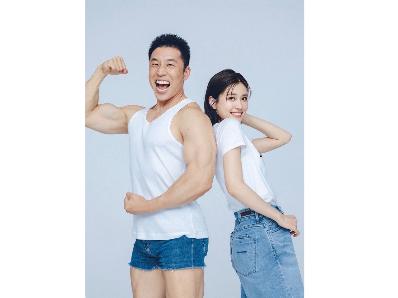 Tシャツ映えBODYになりたい♡なかやまきんに君、CanCam9月号でめるるに