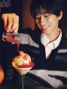 今期ドラマ3本に出演中！ 本島純政、CanCam異“食”連載でパフェを