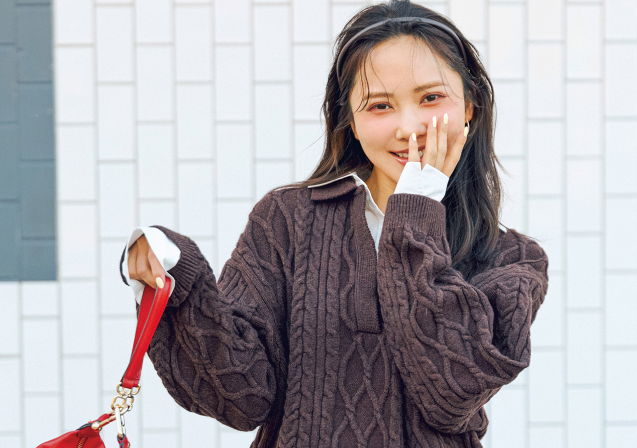 2／21のコーデ】加藤史帆がお手本♡ いつものブラウンワントーンの味変