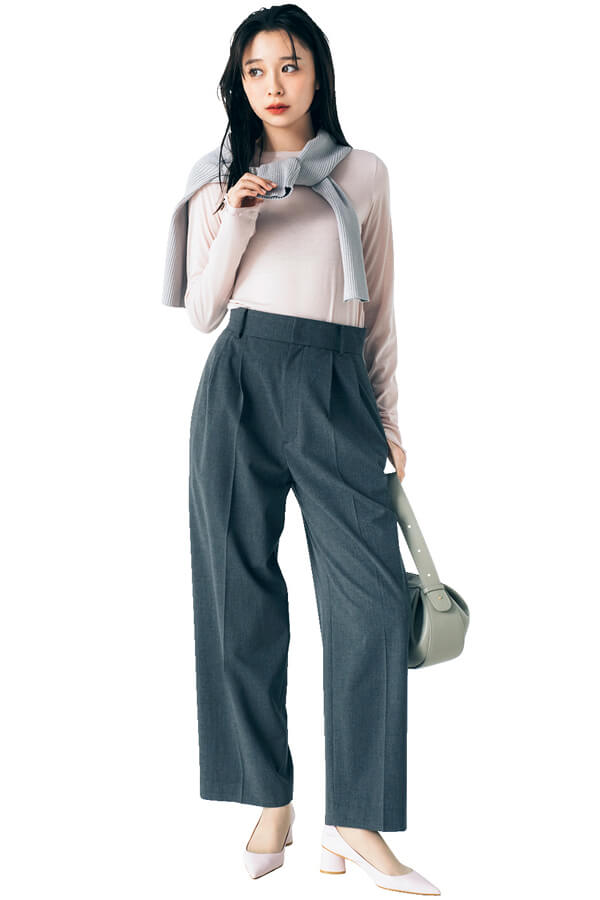 サイズが豊富で頼れる2大ブランド『美脚に盛れるパンツが狙い目 uncrave』