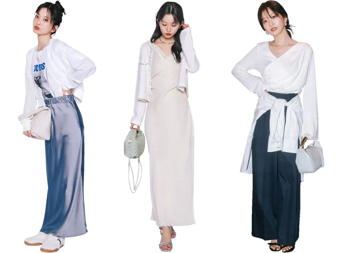 春のデートコーデ