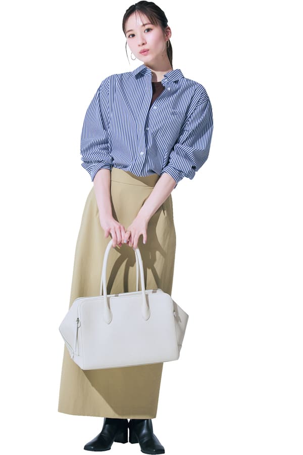 今買って秋までもつ！ が合言葉 長〜〜い夏は着回せる服しか勝たん！『気象庁によると、昨年の夏は5月中旬から9月まではほとんど25℃超え！ 2wayやセットアップなどマルチに使える夏服で、賢く印象チェンジを叶えて。』