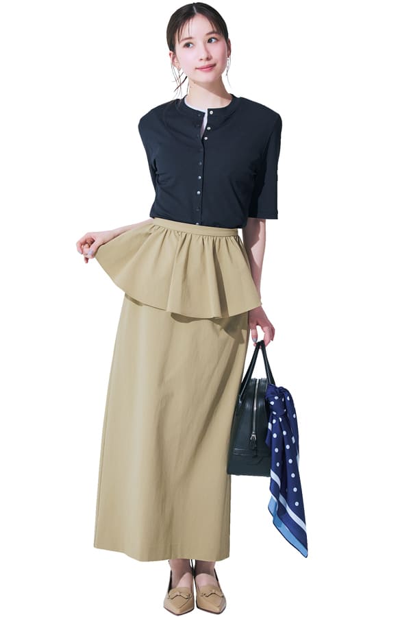 今買って秋までもつ！ が合言葉 長〜〜い夏は着回せる服しか勝たん！『気象庁によると、昨年の夏は5月中旬から9月まではほとんど25℃超え！ 2wayやセットアップなどマルチに使える夏服で、賢く印象チェンジを叶えて。』