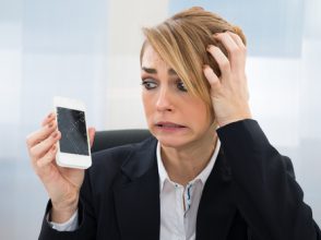 割れスマホ、仕事、評価
